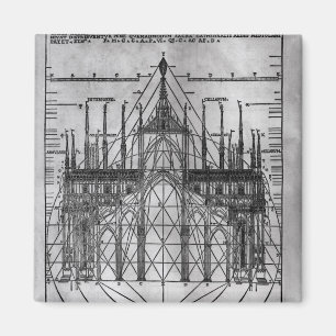 Design for Milan Cathedral Magnet