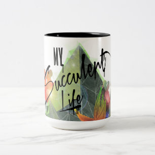 Design For serenity Jumbo Mug. Two-Tone Coffee Mug