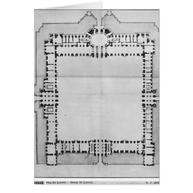Design for the eastern buildings of the Louvre (Front)