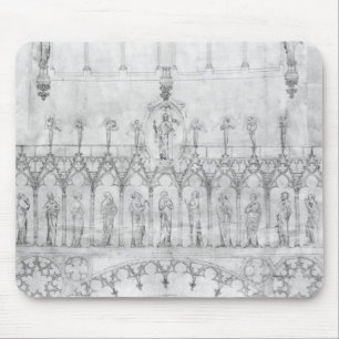 Design for the gallery of kings on the fa�ade mouse mat