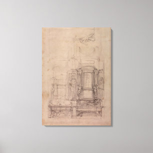 Design for the Medici Chapel Canvas Print