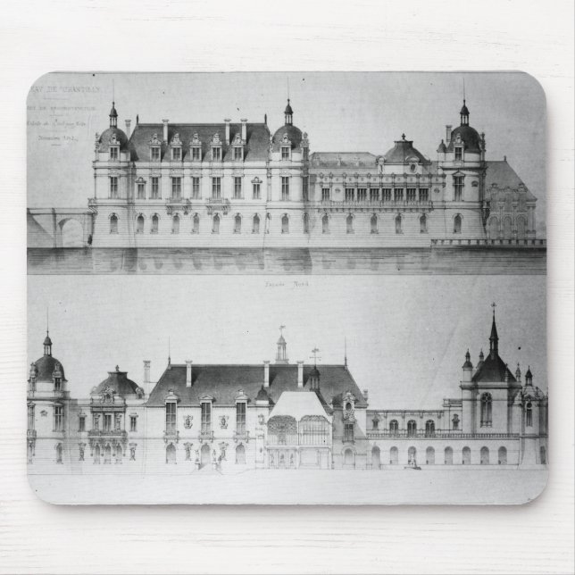 Design for the reconstruction of the north facade mouse mat (Front)