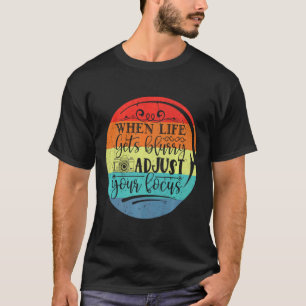 Design for World Photo's Day Camera Photography T-Shirt