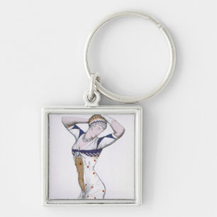 Design from A Fantasy of Modern Costume, 1912 (col Key Ring