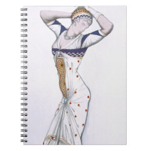 Design from A Fantasy of Modern Costume, 1912 (col Notebook