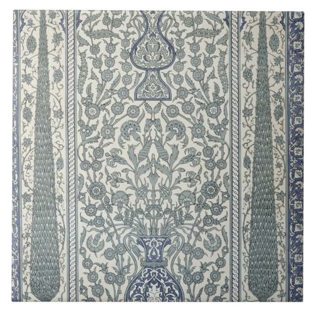 Design from Mosque of Ibrahym Agha, from 'Arab Art Tile (Front)