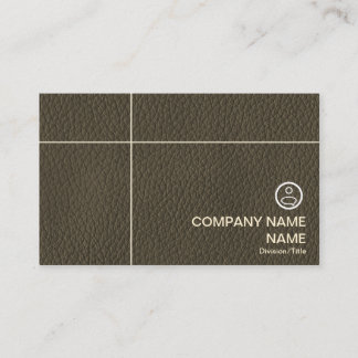 design/furniture/apparel business card