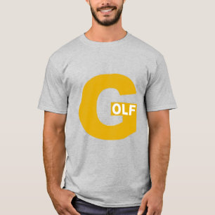 DESIGN GOLF gray T-shirt