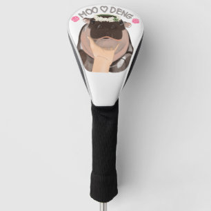 Design Golf Head Cover "Moo Deng"