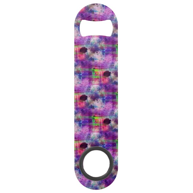 Design green, purple texture watercolor (Front)