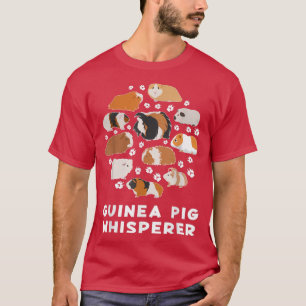 Design Guinea Pig Whisperer Circle Arts T-Shirt