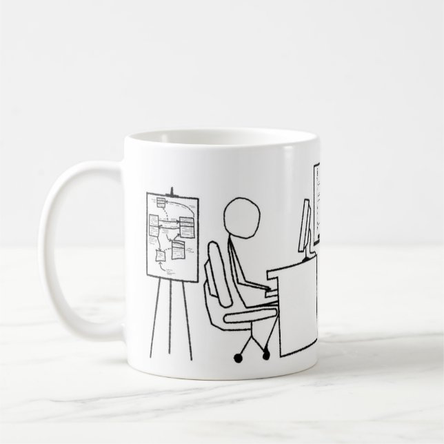 Design Guru coffee mug (Left)