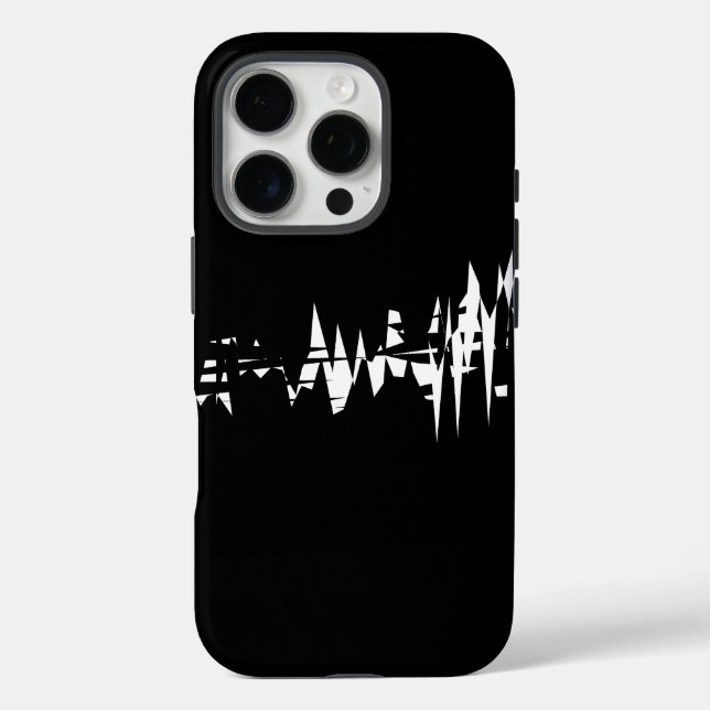 Design in Black and White Case-Mate iPhone Case (Back)