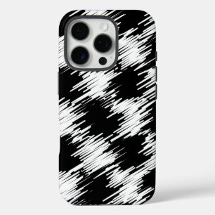 Design in Black and White iPhone 16 Pro Case