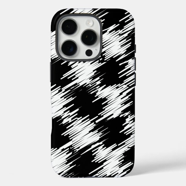Design in Black and White Case-Mate iPhone Case (Back)