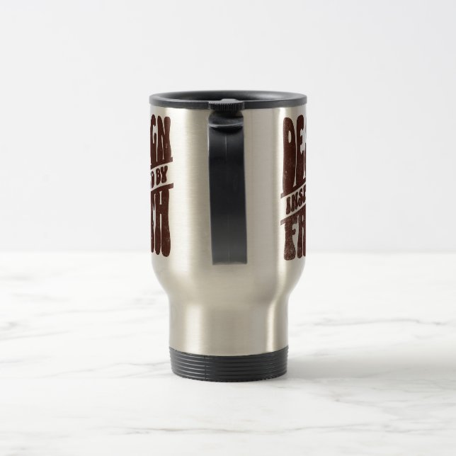 Design Inspired By Faith Travel Mug (Handle)