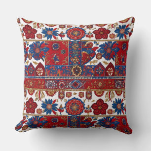 Design inspired by the Serbian Pirot carpet 3 Cushion