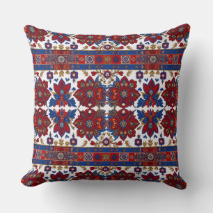 Design inspired by the Serbian Pirot carpet Cushion