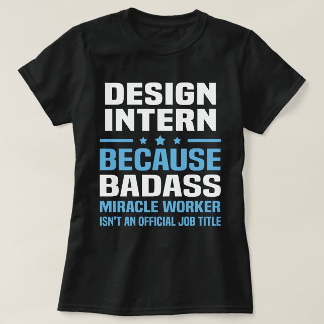 Design Intern T-Shirt (Design Front)