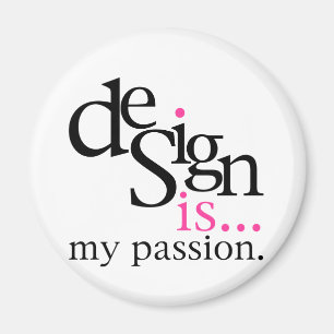 Design is... (pink) magnet