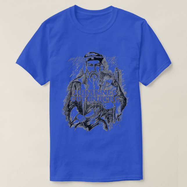 Design Johannes Gutenberg T-Shirt (Design Front)