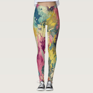 design leggings with a failed pattern