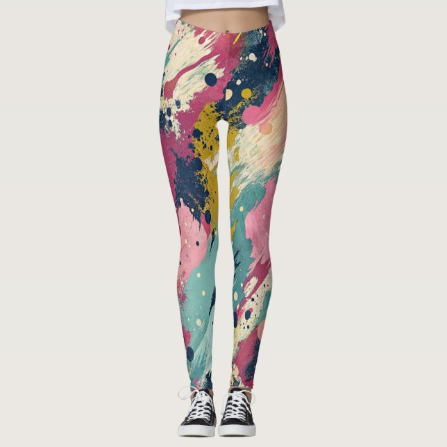 design leggings with a failed pattern (Front)