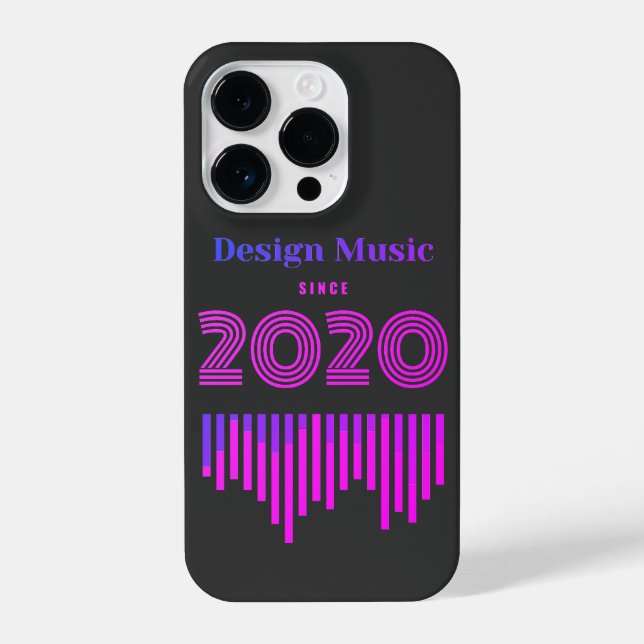 Design Music fashion design iPhone 14 Pro Case (Back)