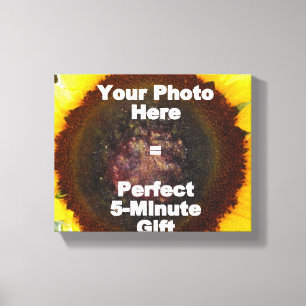 Design My Own Personalised Photo Canvas Present Print