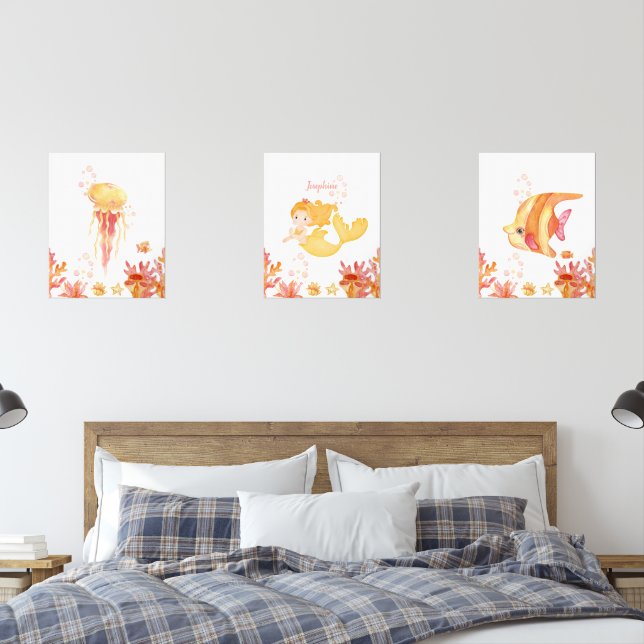 Design Name: Coral Reef Dreams (Bedroom)