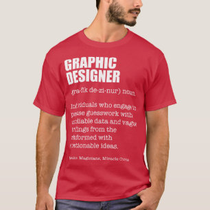 Design Ninja Graphic Designer Funny Dictionary Def T-Shirt