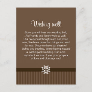 Design No.2  Wishing well - RASPBERRY Enclosure Card