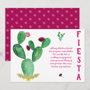 Design Own FIESTA Folk Art Wedding Bridal Shower Invitation
