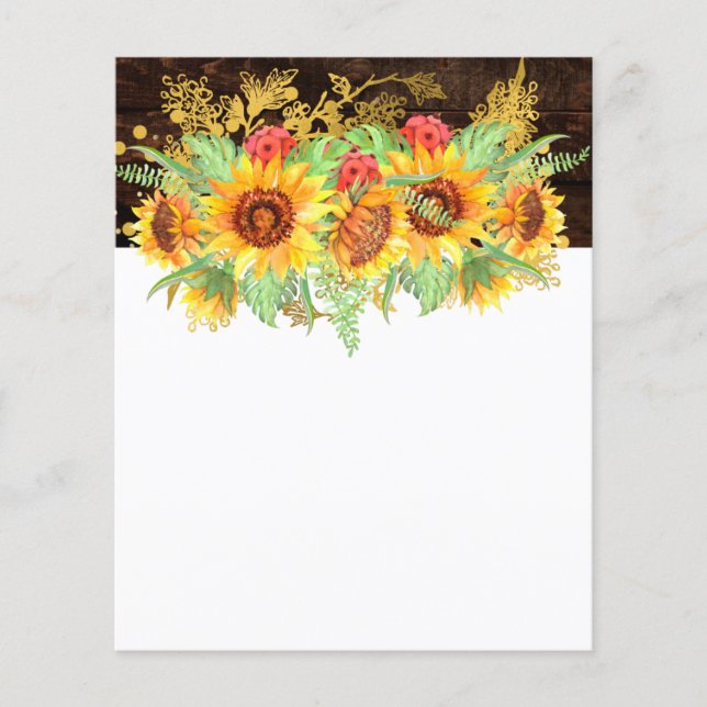 Design OWN Girly Party Event Wedding Birthday Flyer (Front)