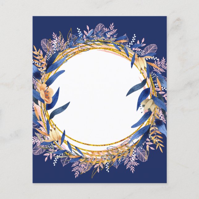 Design OWN Girly Party Event Wedding Birthday Flyer (Front)