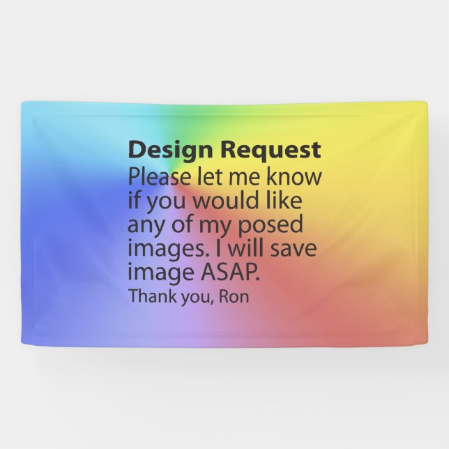 Design Request Banner (Horizontal)