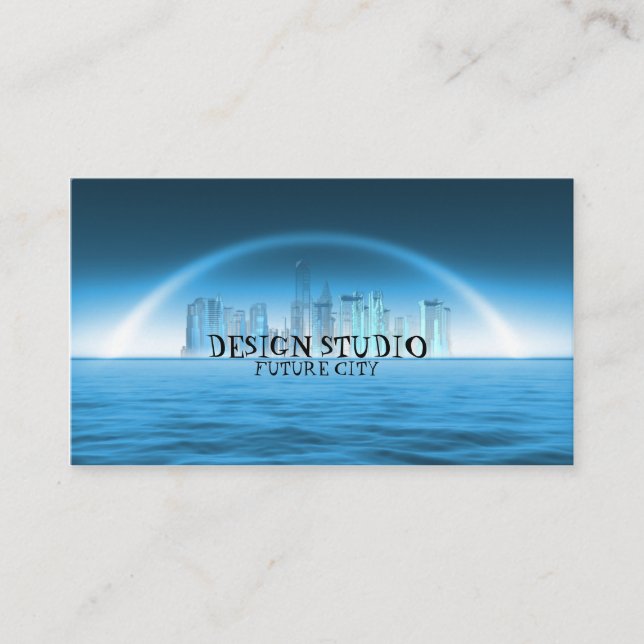 design studio business card (Front)