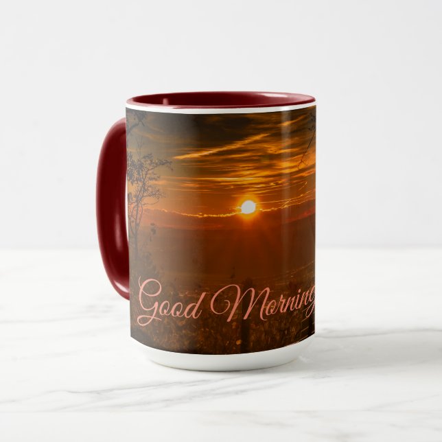 Design sunset Coffee & Tea mugs (Front Left)