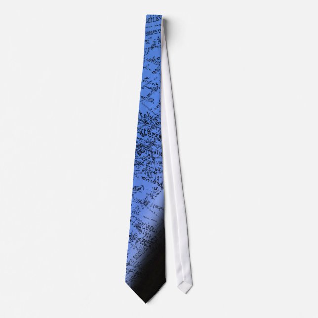 Design text over blue tie (Front)