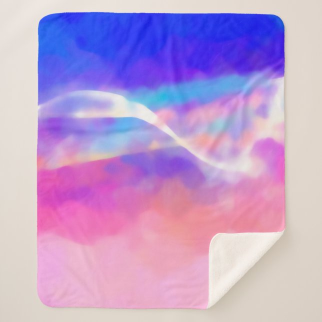 design texture digital art background abstract smo sherpa blanket (Front)