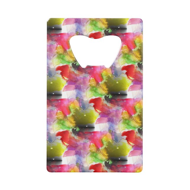 Design texture red, yellow watercolor (Front)