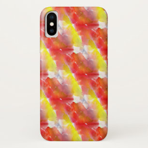 Design texture watercolor background iPhone x case
