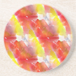 Design texture watercolor background coaster