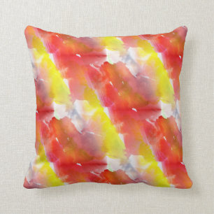 Design texture watercolor background cushion