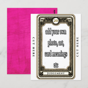 Design The Judgement Tarot Card