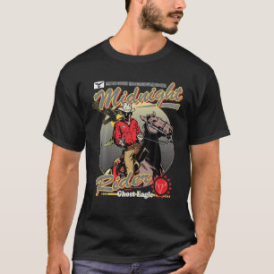 Design The Man Riding A Horse Vintage Drama Movie T-Shirt