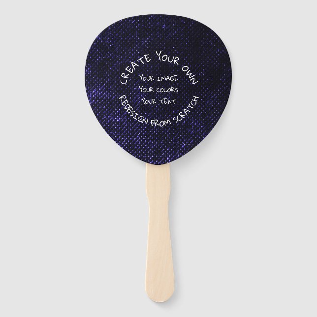 Design This Fully Customisable Hand Fan (Front)