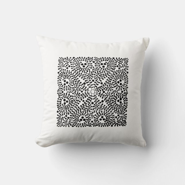 design tile flourish cushion (Front)