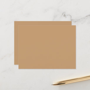 Design with a Brown Background and White Border Postcard