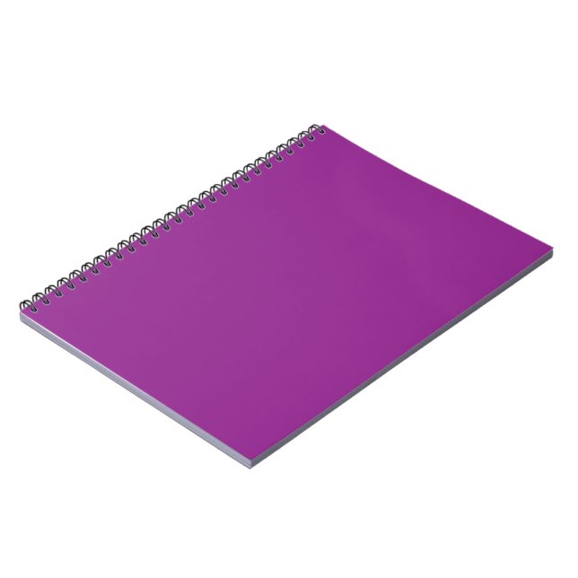 Design with a Stunning Purple Background and White Notebook (Left Side)